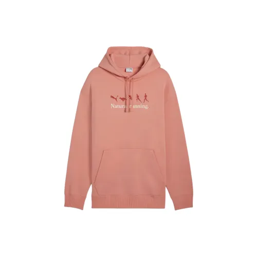 PUMA Men's Life Series Sweatshirts Unisex Peach Pink