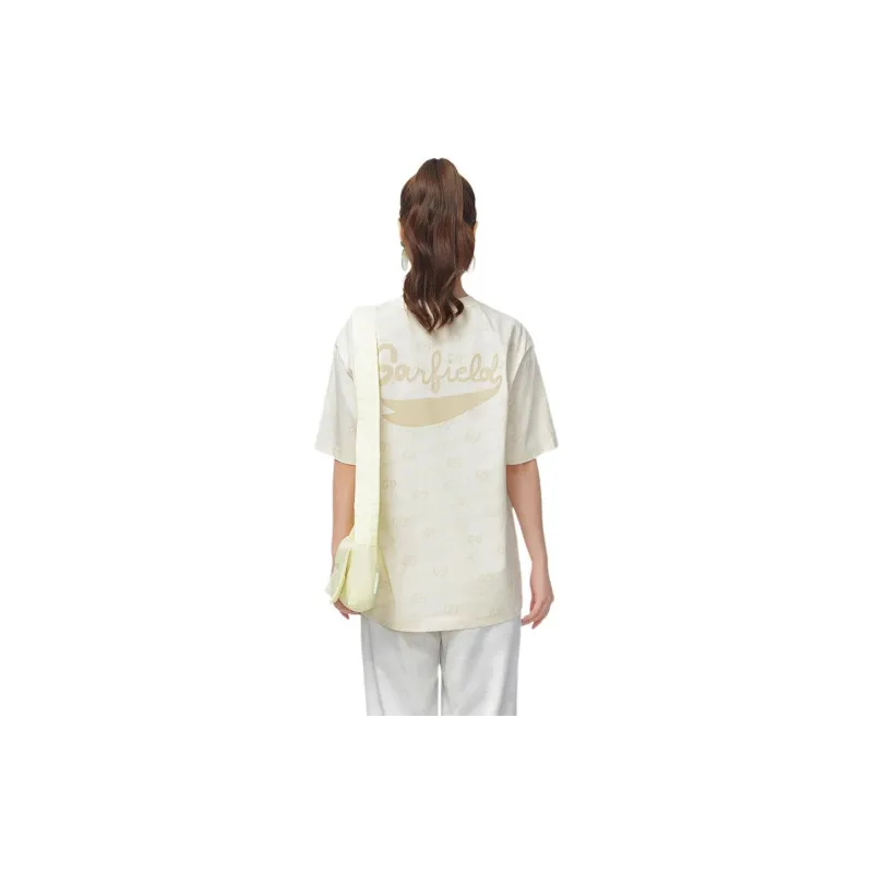 Fun x JIAFEIMAO LIANMINGKUAN T-Shirt Unisex White Tea-0