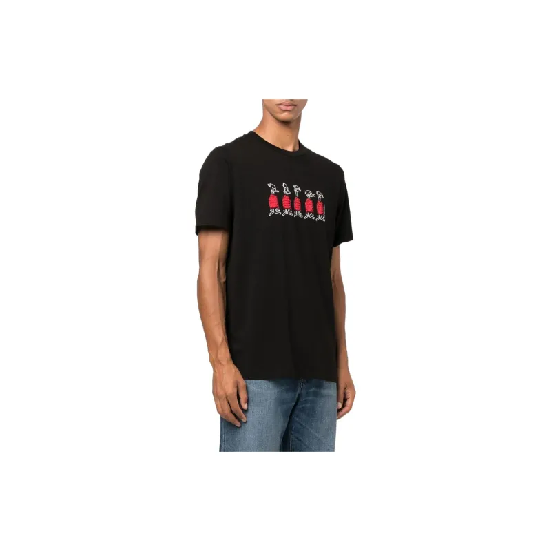 Moncler SS22 T Shirts Men Black-3
