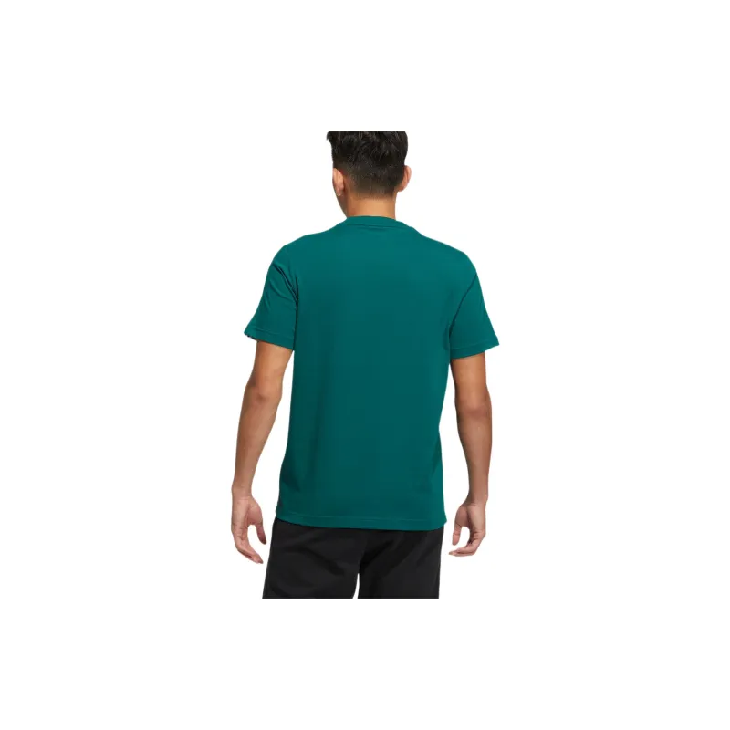 Adidas Neo Set-in Sleeve T-Shirt Men's Green-2