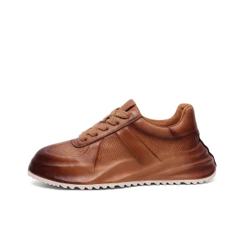 Daying Slip Resistant, Abrasion Resistant, Breathable, Height Increasing Low Top Chunky Sneakers Men's