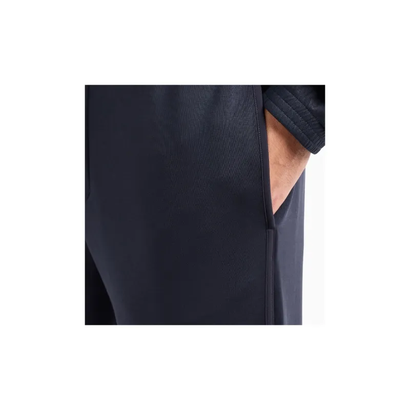 EMPORIO ARMANI SS24 Athletic Trousers Men's Blue-3