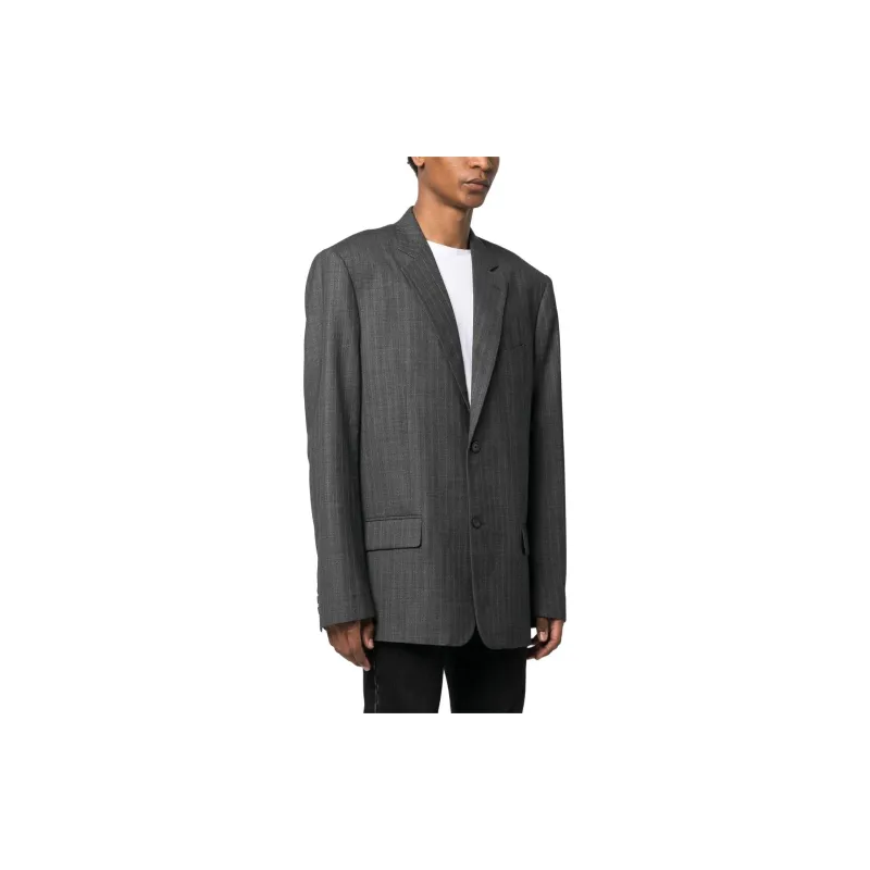 Balenciaga Jackets Men Dark Gray-2