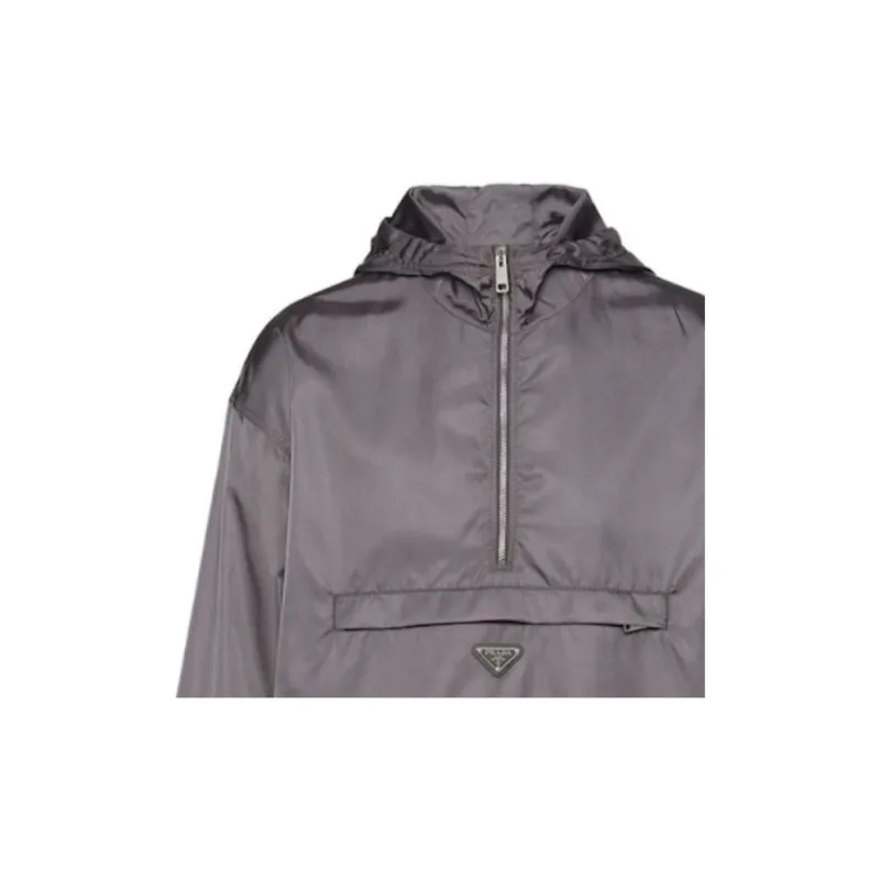 PRADA Jackets Men Gray-4