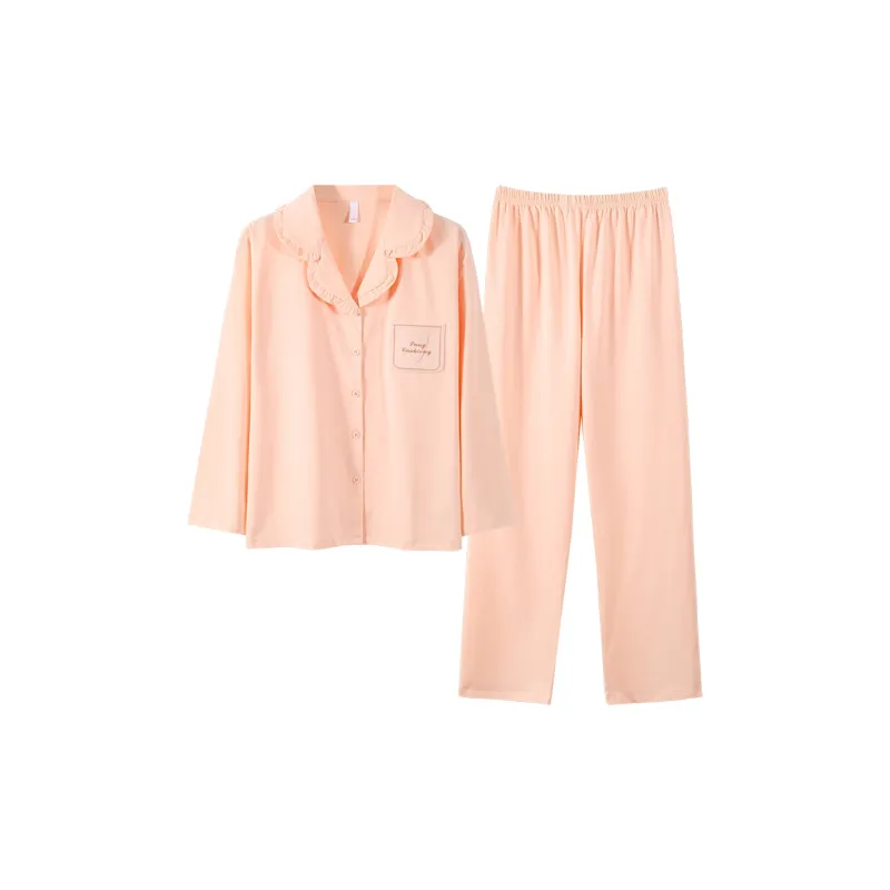 Mulong Family Pajama Set Women's Peach-0