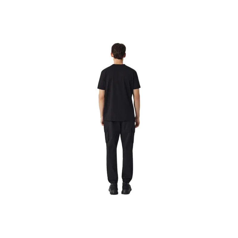 DEGAIA SS24 Cargo Pants Men's Black-2