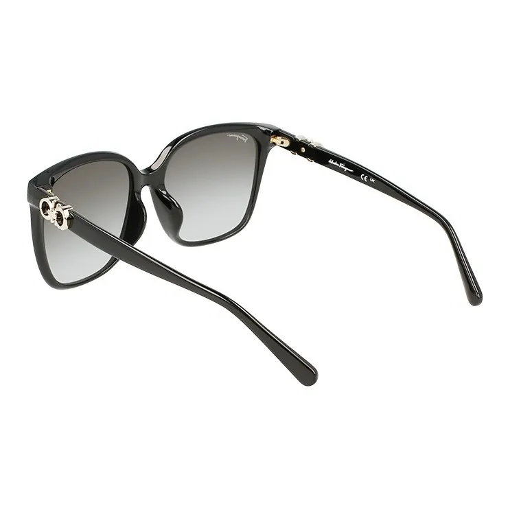 FERRAGAMO Injection Molded Square Sunglasses Unisex-2