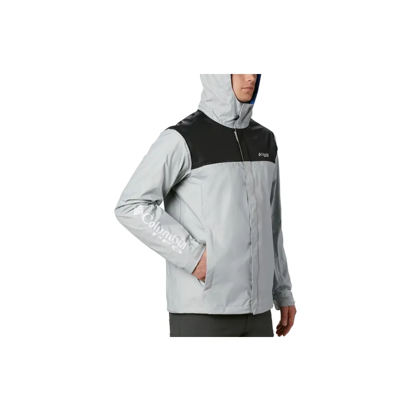 Columbia Windbreaker Jacket Men's Light Gray-5