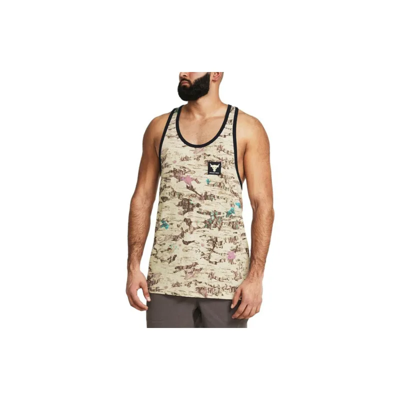 Under Armour Project Tank Tops Men's Silt Gray-2
