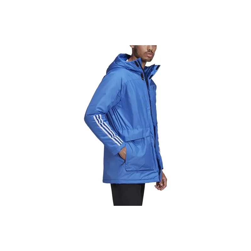 Adidas Puffer Jackets Men Blue-2