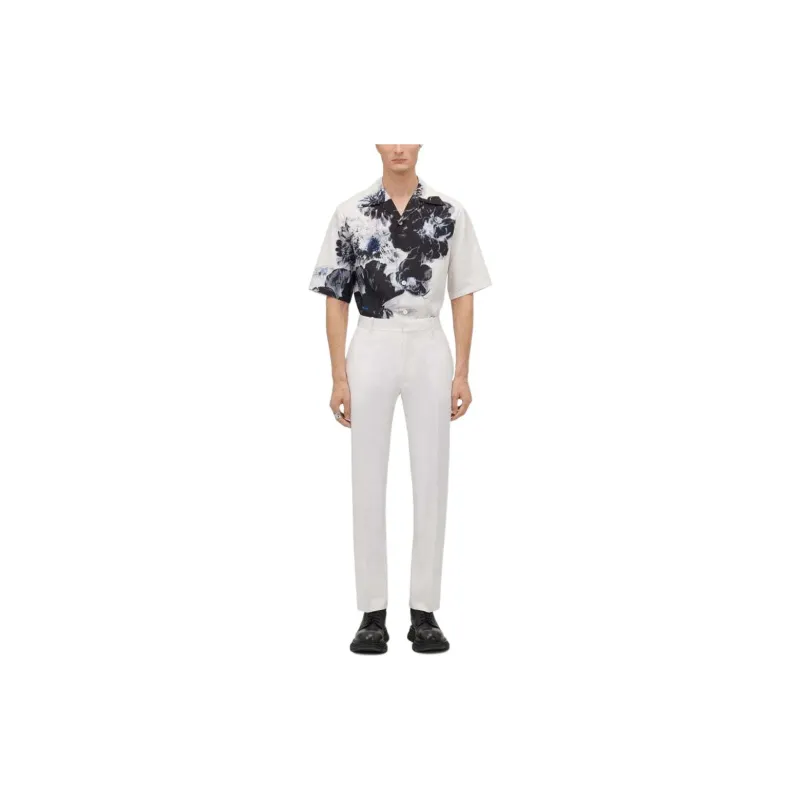 Alexander McQueen Dutch Flower Short Sleeved Shirt-1