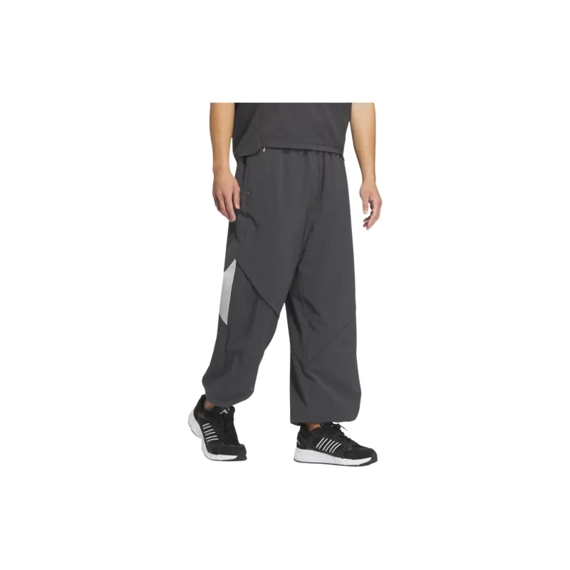 Adidas FUTURE STYLE WOVEN TROUSERS Casual Pants Men's Carbon Black/Light Gray-1
