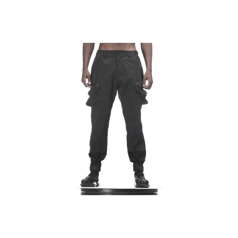 NORVINCY Western Outdoor Trendy Solid Color Cargo Pants Unisex-2