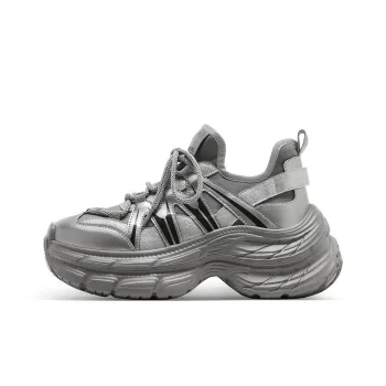 C°BANNER Low Top Chunky Sneakers Women's Gunmetal