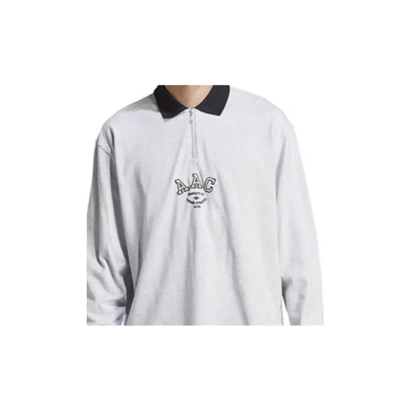 Adidas Polo Shirts Men Gray-8