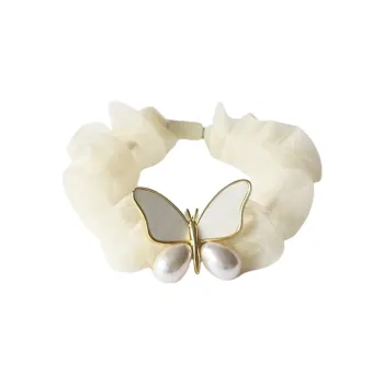 Connect The Past And The Present. Fabric Hair Tie Women's