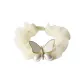 White Butterfly Hair Tie