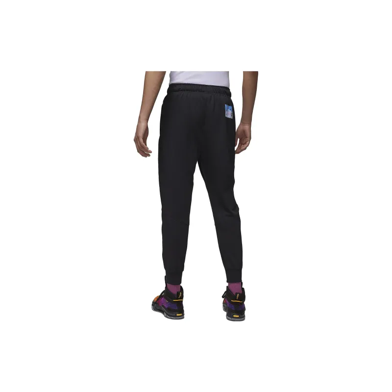 Jordan Knitted Sports Pants Men's Black-3