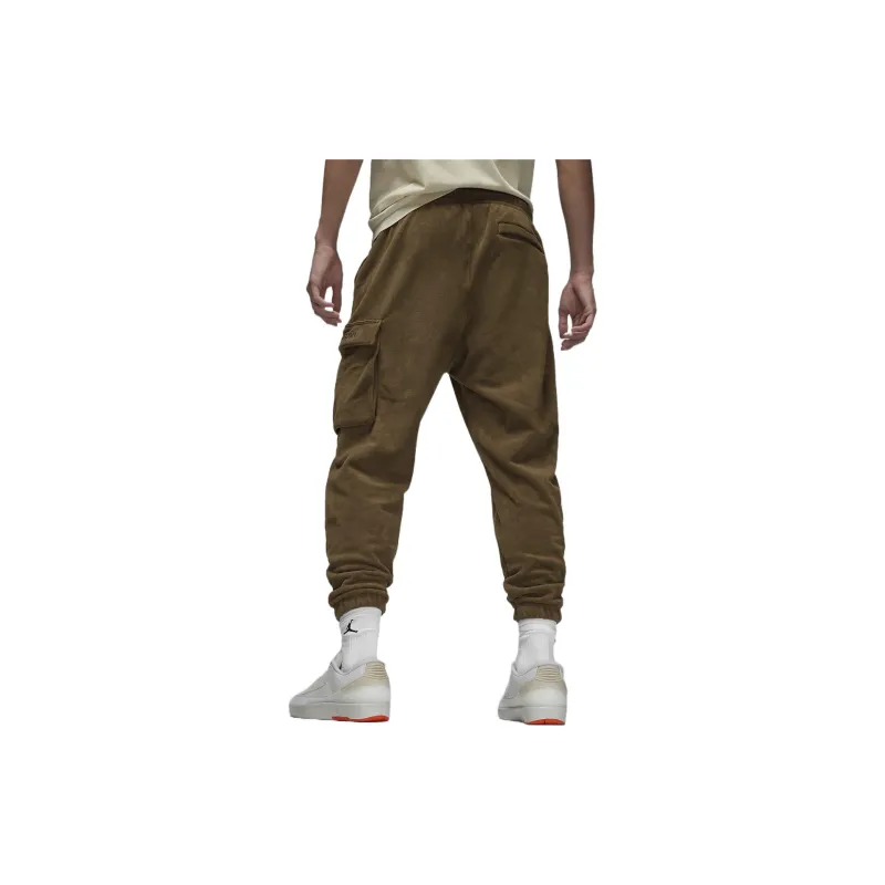 Jordan Knitted Sweatpants Men Brown-1