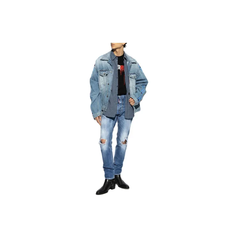 DSQUARED 2 Plaid Pattern Shirt-1