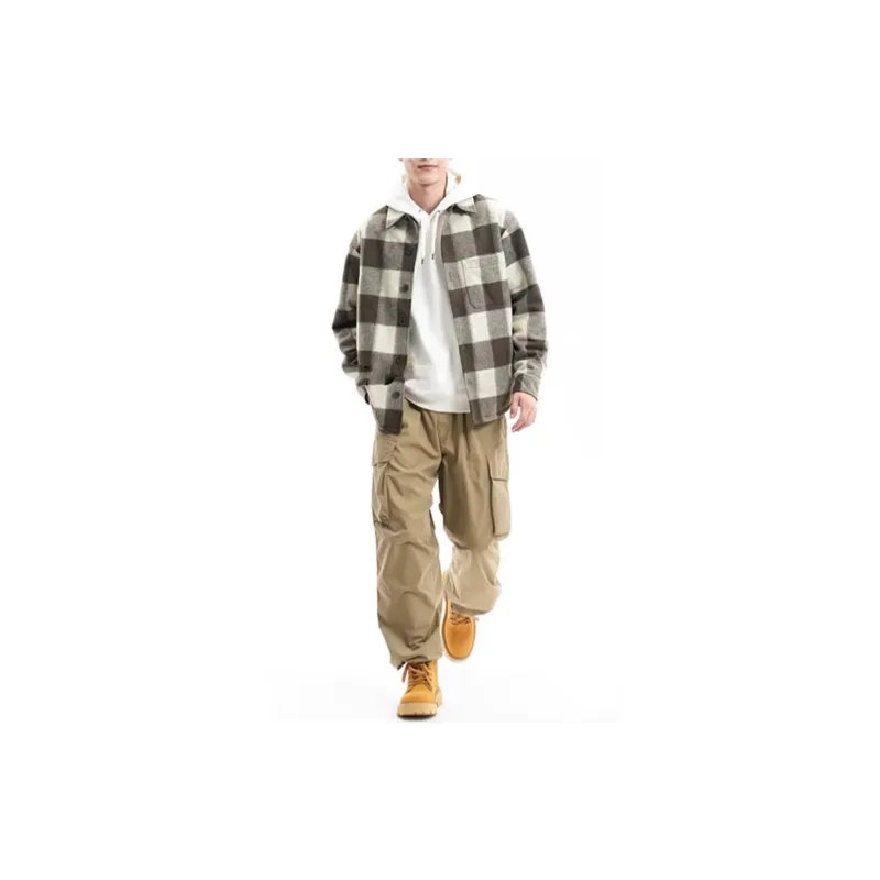 UNIQLO Jackets Unisex Chestnut-3