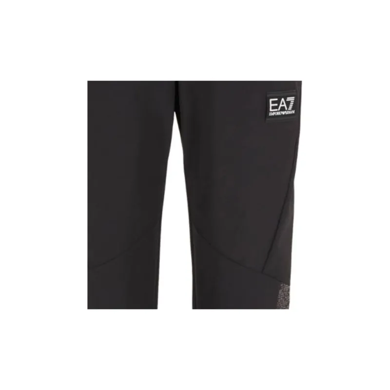EMPORIO ARMANI EA7 Knitted Sweatpants Men Black-5