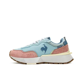 Le Coq Sportif French Rooster Abrasion Resistant Slip Resistant Low Top Casual Shoes Women's Light Blue