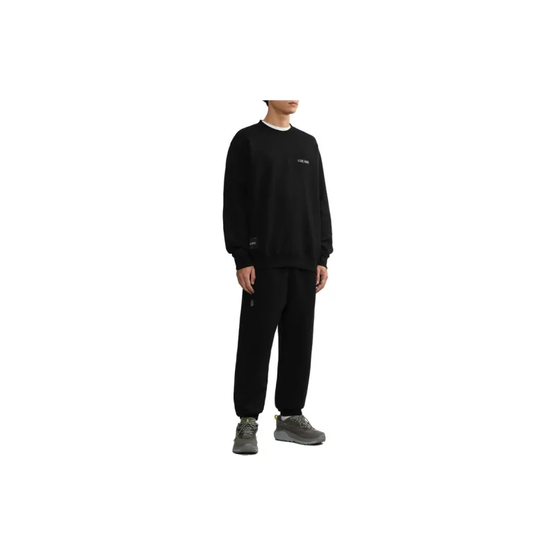 Izzue Label Logo patch Cotton Blend Track Pants-3