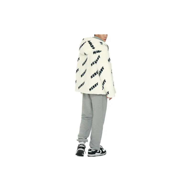 NERDY Jacket Unisex Black White-7
