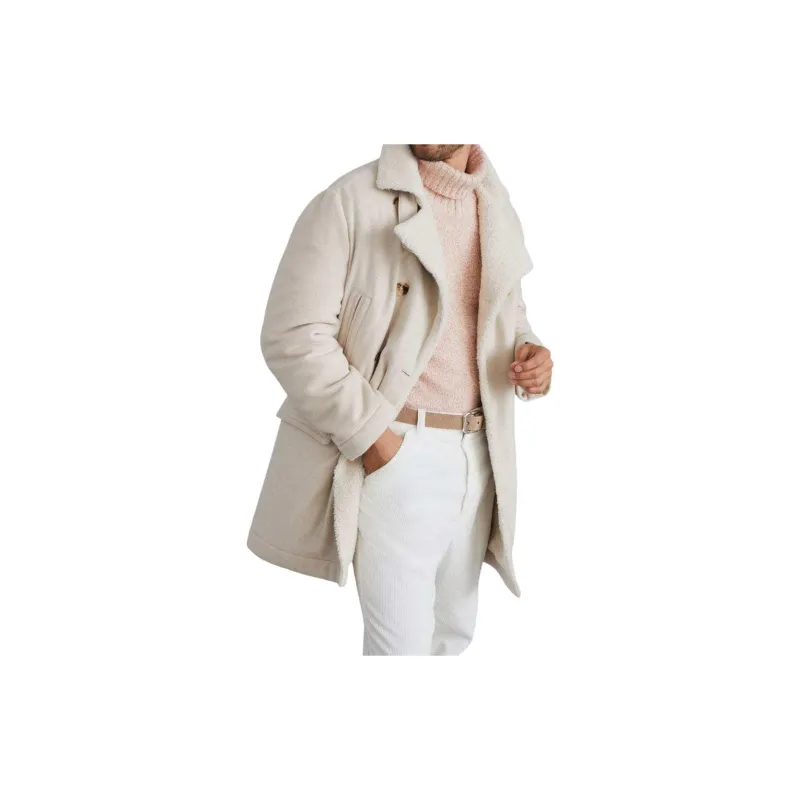 Brunello Cucinelli Double-Breasted Long-Sleeved Coat-4