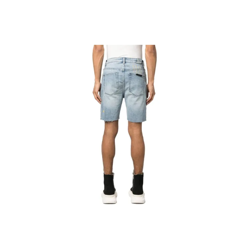 Ksubi Denim Shorts Men Light Blue-3