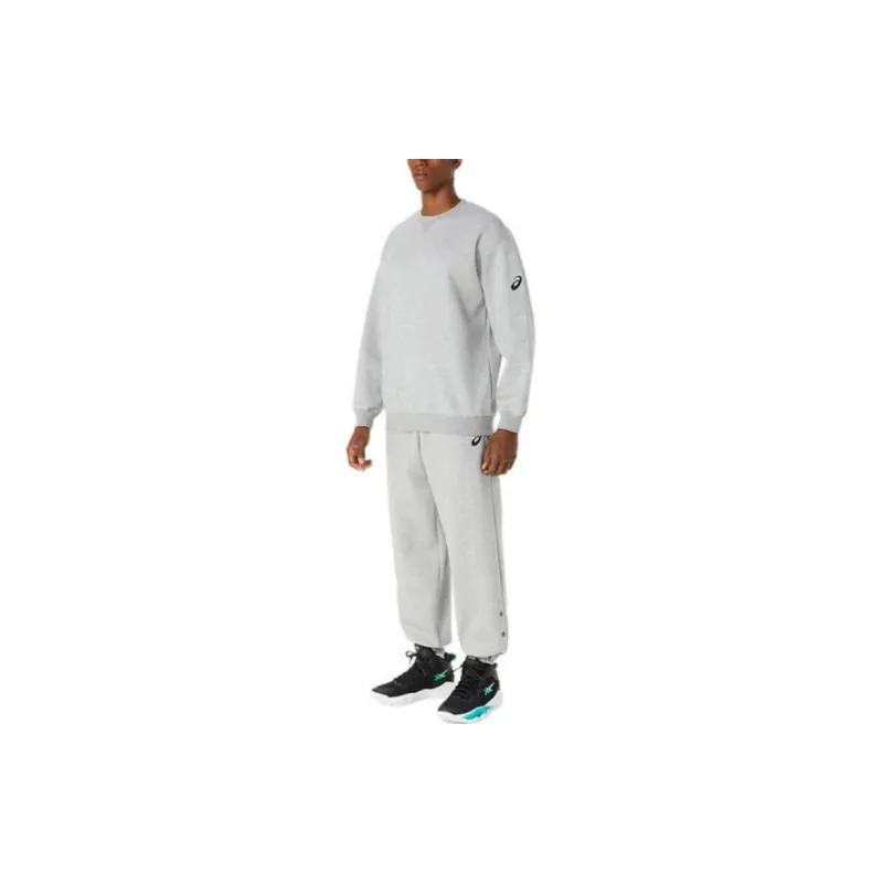 Asics Knitted Sweatpants Unisex Gray-5