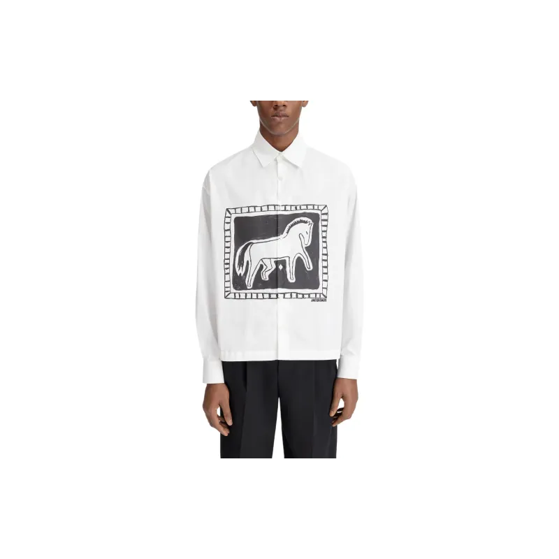 Jacquemus La Chemise Papier Poplin Shirt-2