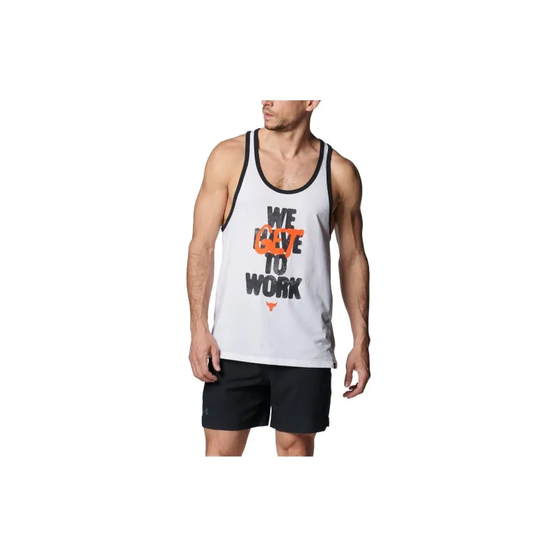 Under Armour Tank Tops Men's White-3