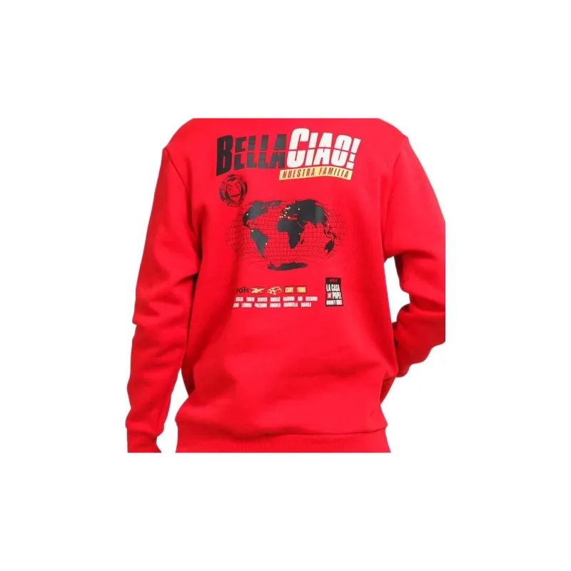 Reebok La Casa De Papel Sweatshirt Sweatshirt Unisex Red-4