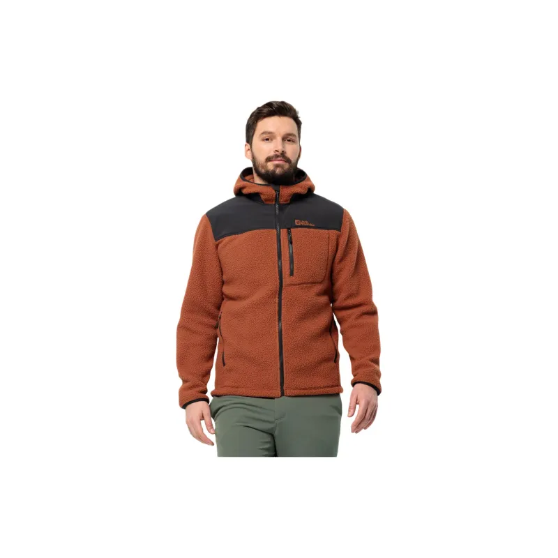 Jack Wolfskin Kammweg Pile Fz M Velvet feel Coat Men's-8