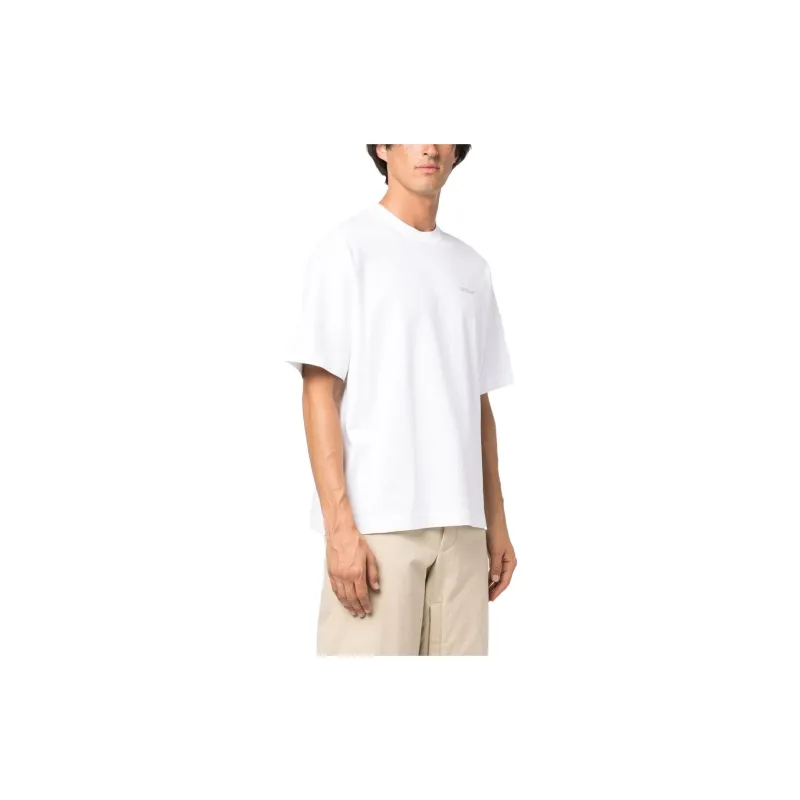 OFF WHITE T Shirts Men White-3