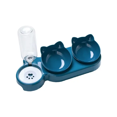 Genius Dawn Moon Cat And Dog Bowls & Slow Feeder Bowls