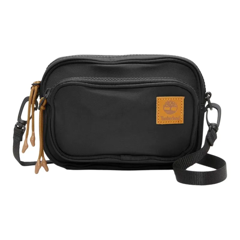 Timberland Camera Bag, Shoulder Bag, Crossbody Bag Nylon Black Unisex-0