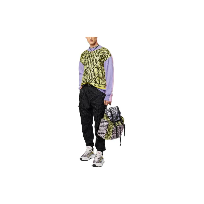 VERSACE Sweaters Men Purple-3