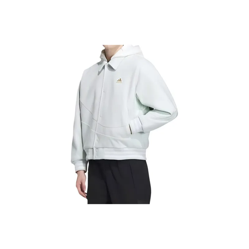 Adidas Baseball Jacket Men's Light Green-1
