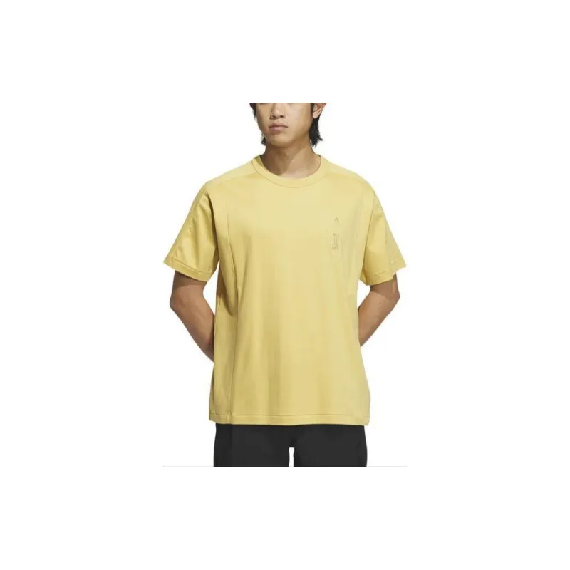 Adidas SS24 T Shirt Men's Yellow-1