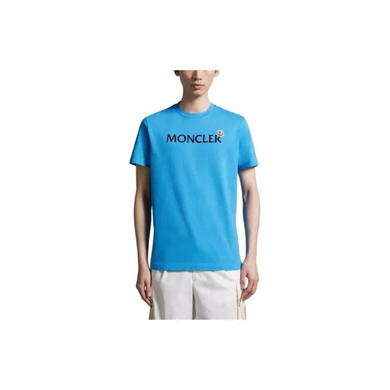 Moncler Flocked Crewneck T Shirt-2