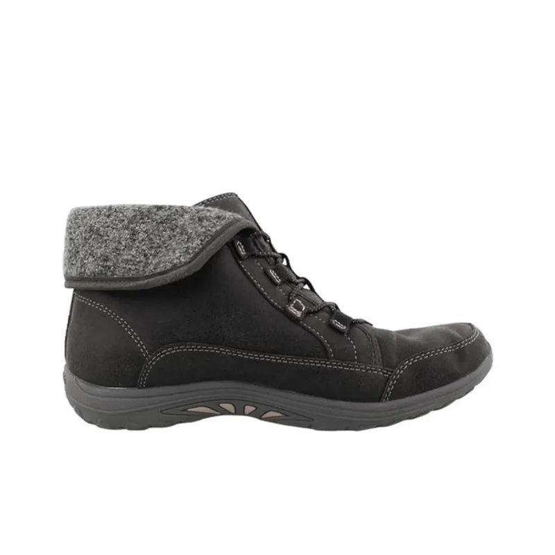 Skechers Anti Slip Wear Resistant High Top Casual Shoes Women's Charcoal Gray-1