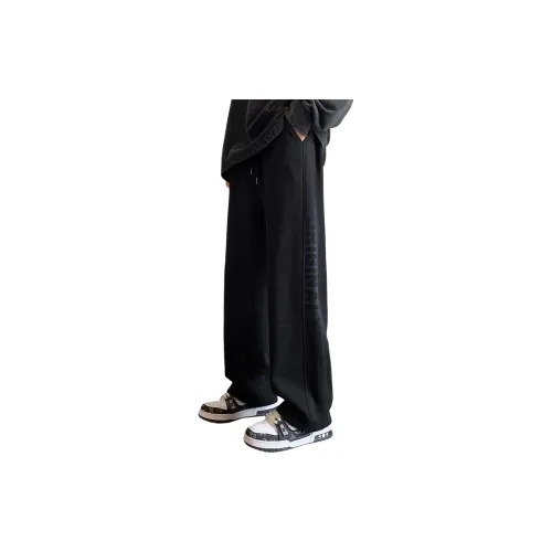 Tonlion Casual Pants Men Black