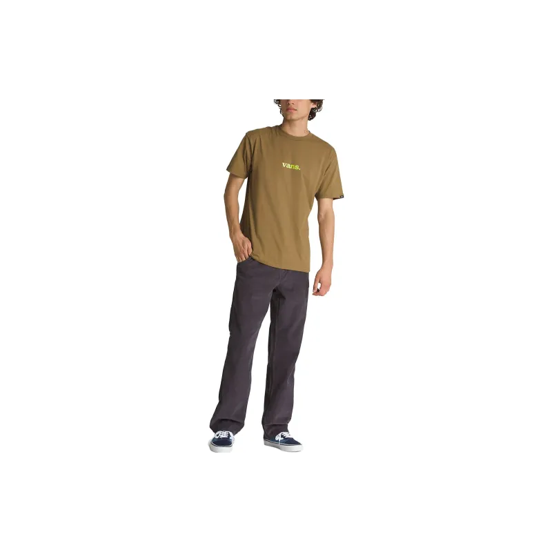 Vans Lower Corecase T-Shirts Unisex Brown-2