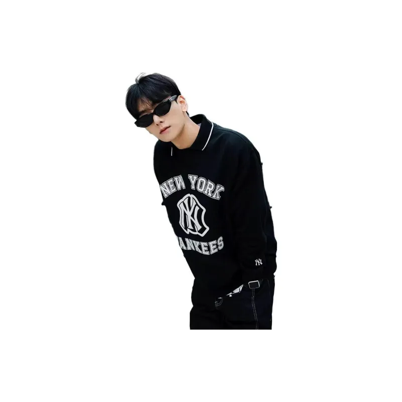 MLB New York Yankees Sweatshirt Unisex Black-3