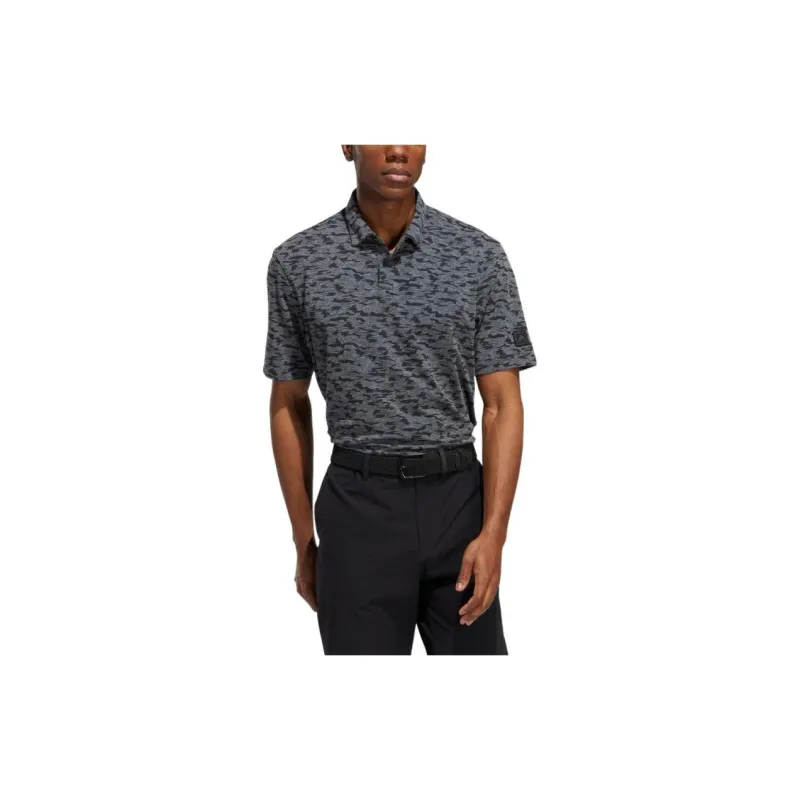 Adidas Polo Shirts Men Gray-1