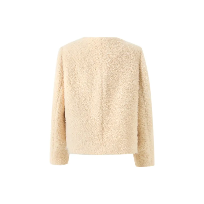 3COLOUR Jackets & Coats Women's Light Yellow-1