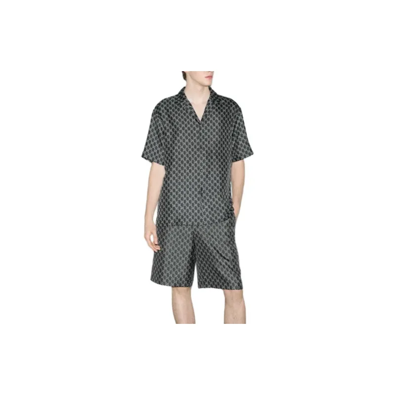 GUCCI Monogram Vacation Shirt-3